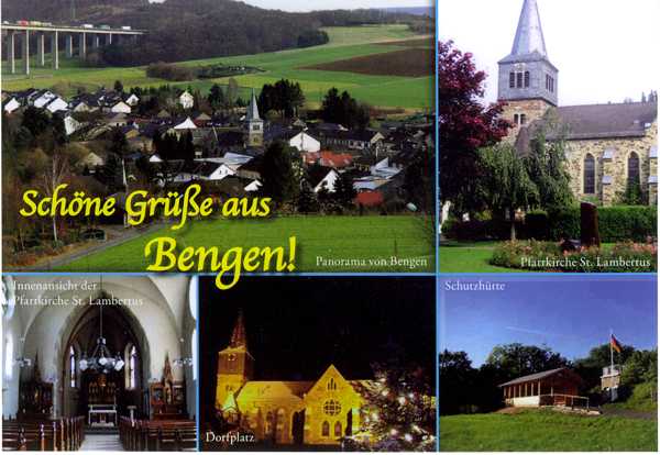 "Postkarte von Grafschaft-Bengen"
